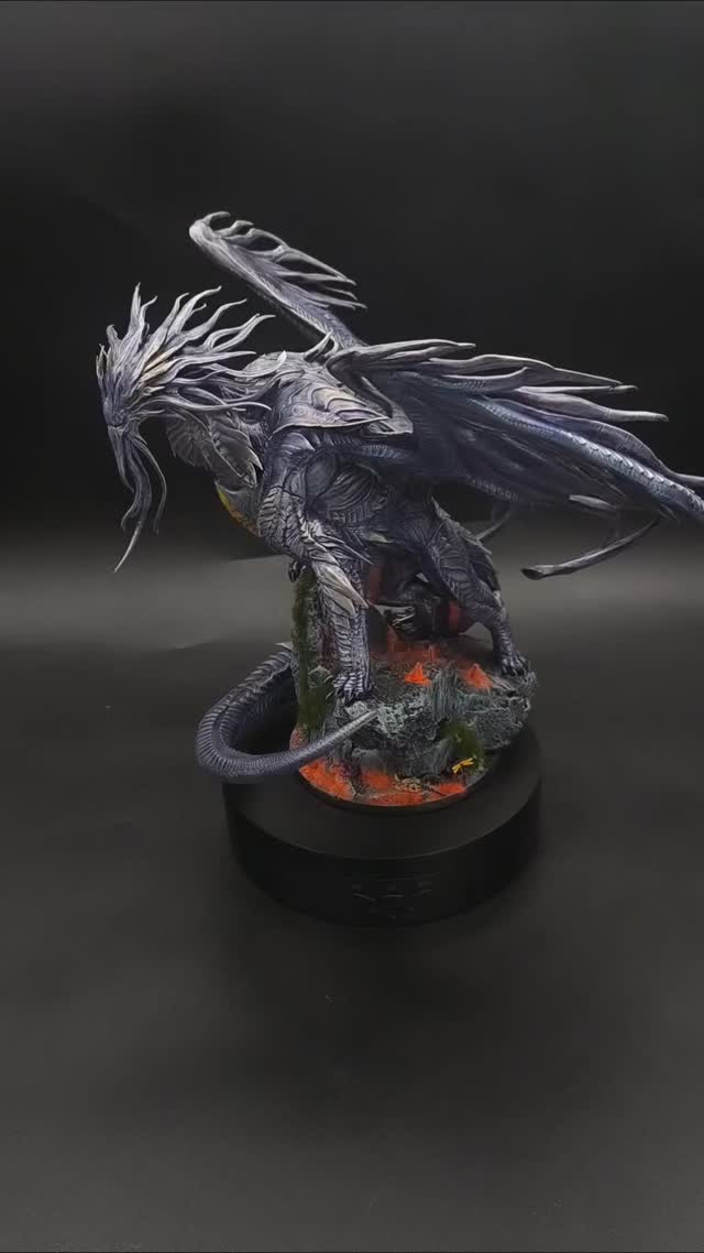 Et voici enfin la version de Bahamut terminée. On aura pri notre temps mais ça en vaut la…